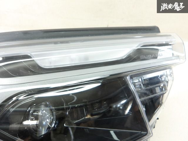 レンズ割れ無し】 スバル 純正 SL5 SLG フォレスター LED ヘッドライト
