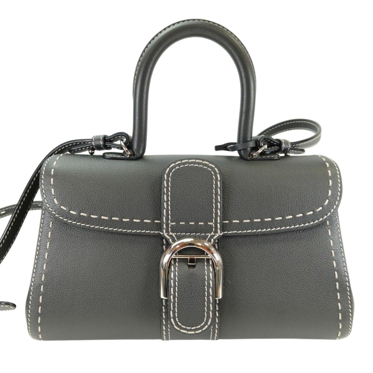 Delvaux デルヴォー ブリヨン イーストウエスト 2way ハンドバッグ 