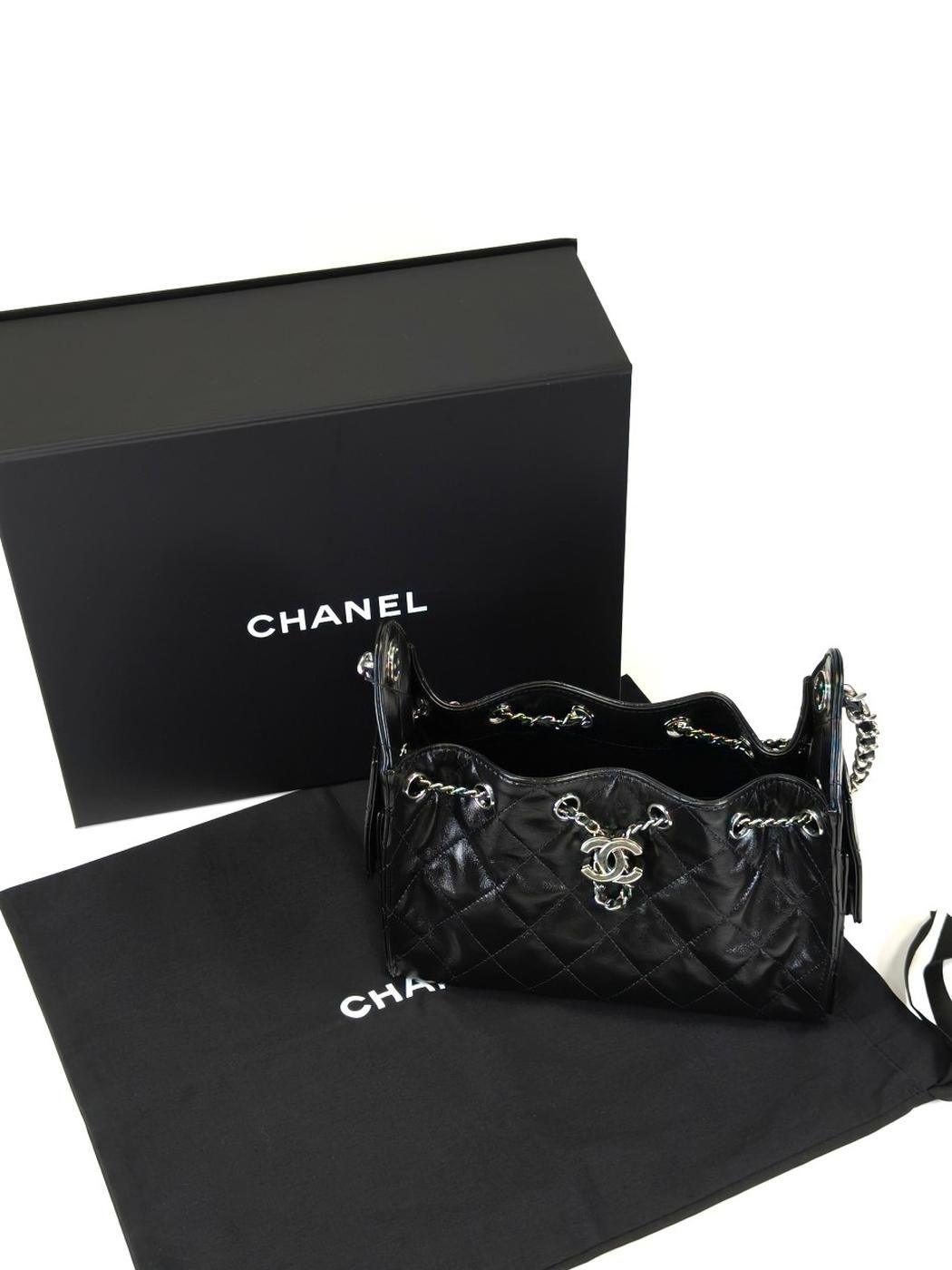 CHANEL シャネル25 ミニ ハンドバッグ ショルダーバッグ ブラック 管理