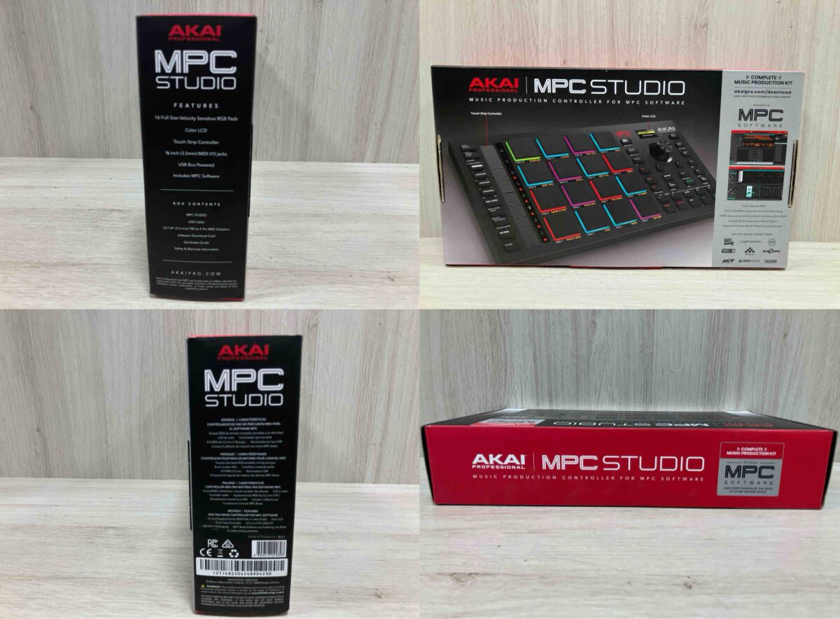 動作確認済 AKAI MPC STUDIO MIDIコントローラー - メルカリ