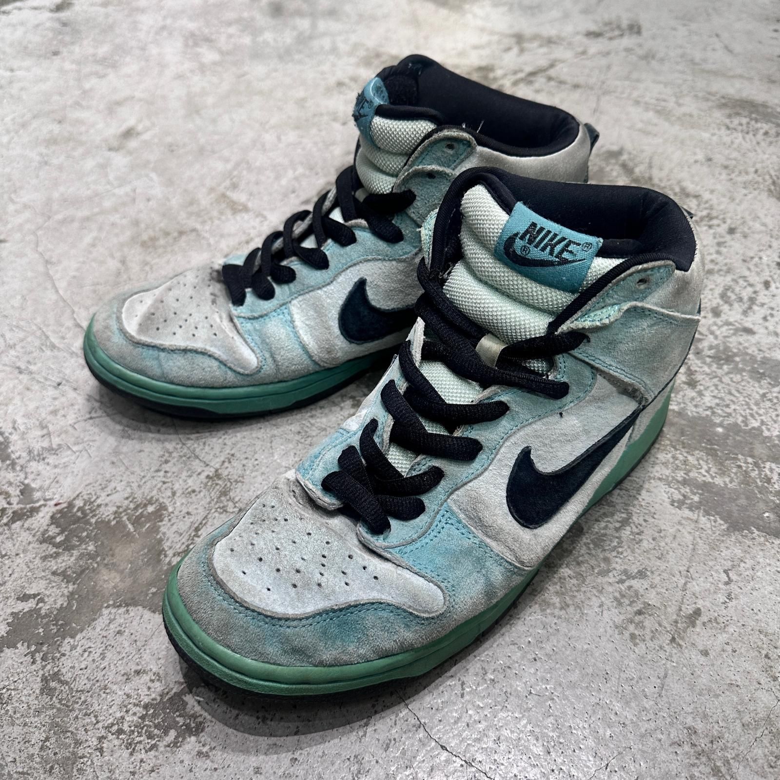 NIKE SB 2004 Dunk High Sea Crystal ダンクハイ スニーカー シー 