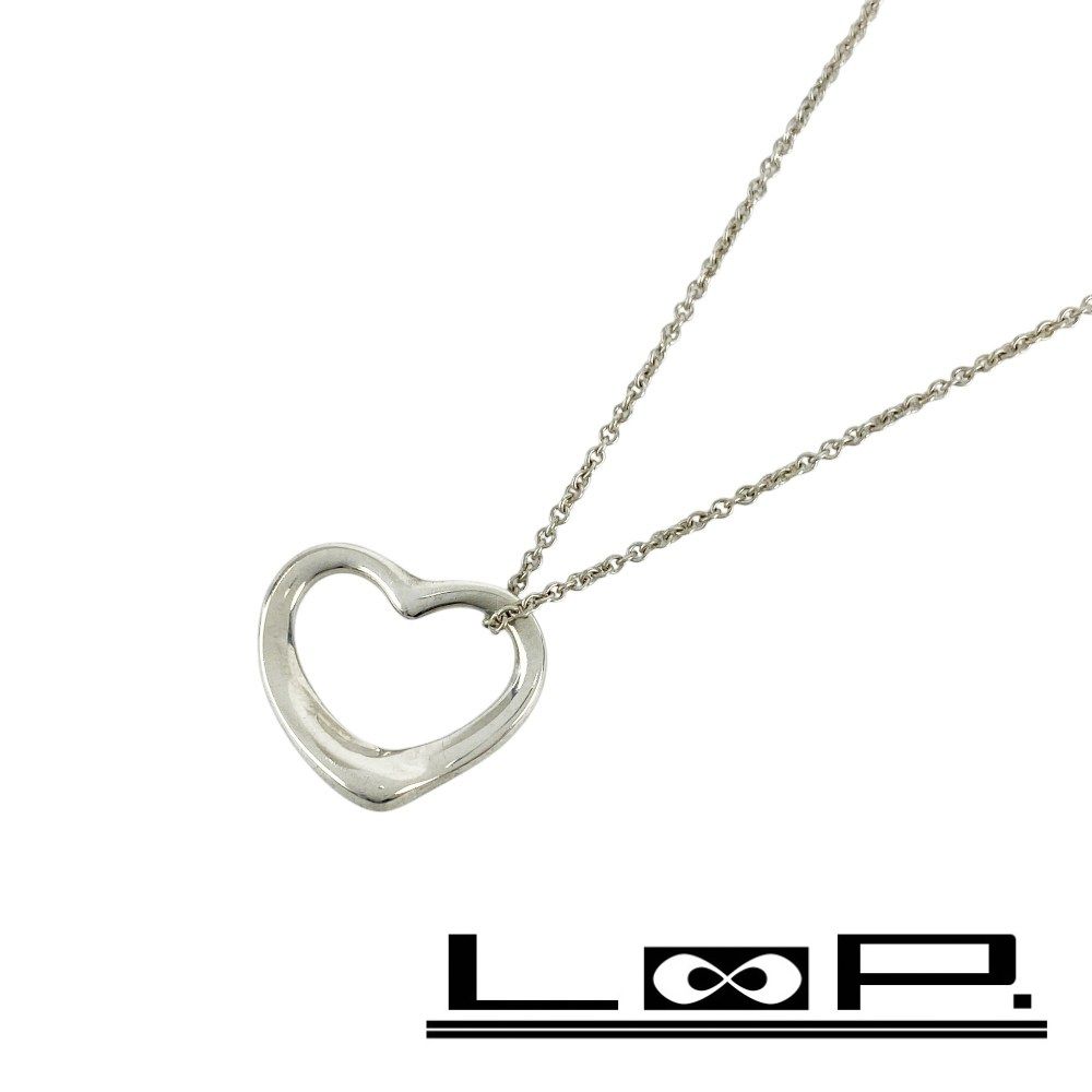 ティファニー □美品□ オープンハート ネックレス アクセサリー