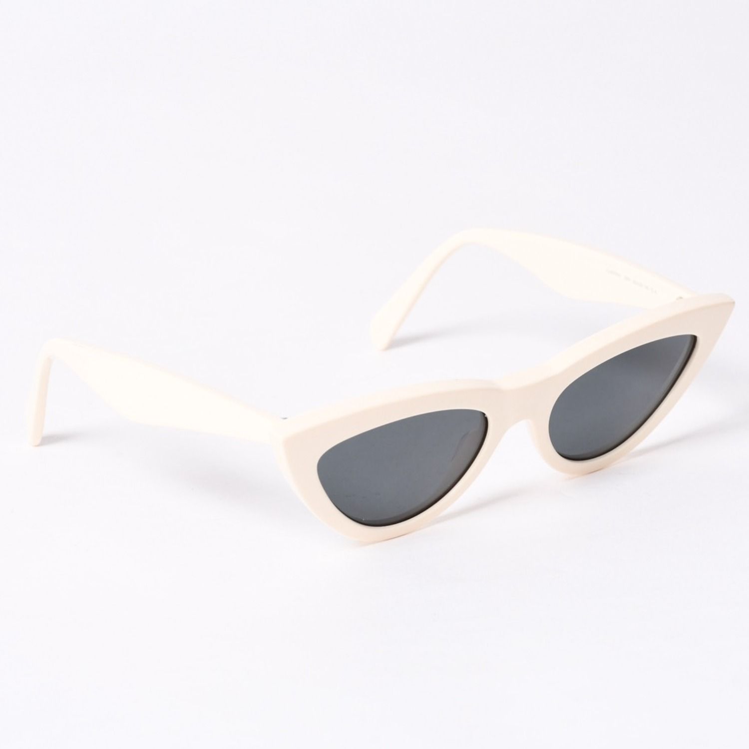 CELINE セリーヌ Sunglasses サングラス クリームカラー キャットアイ 56□20 145 CL4019IN 美品 中古 4b014166 CELINE セリーヌ Sunglasses サングラス クリームカラー キャットアイ