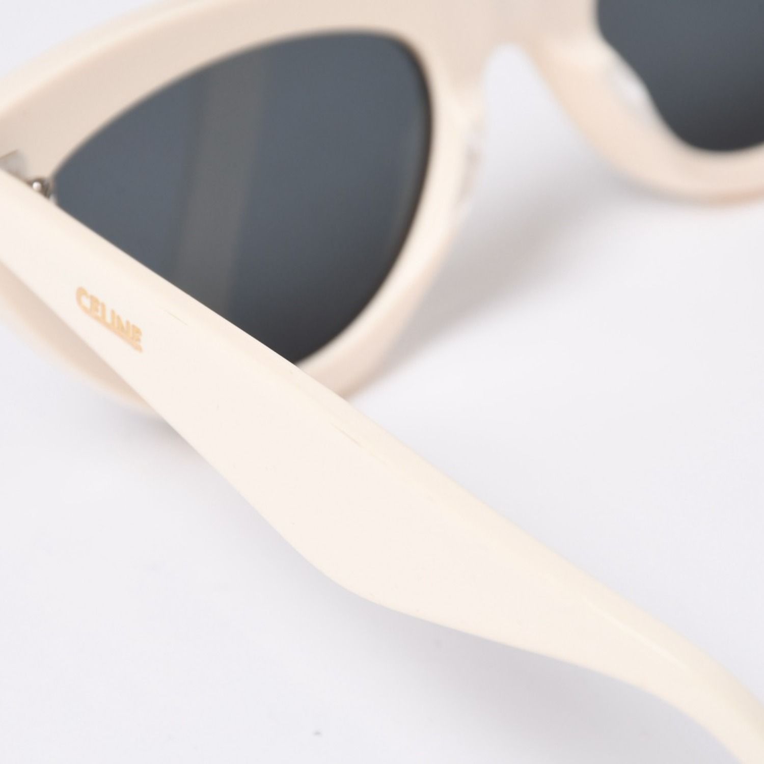 CELINE セリーヌ Sunglasses サングラス クリームカラー キャットアイ
