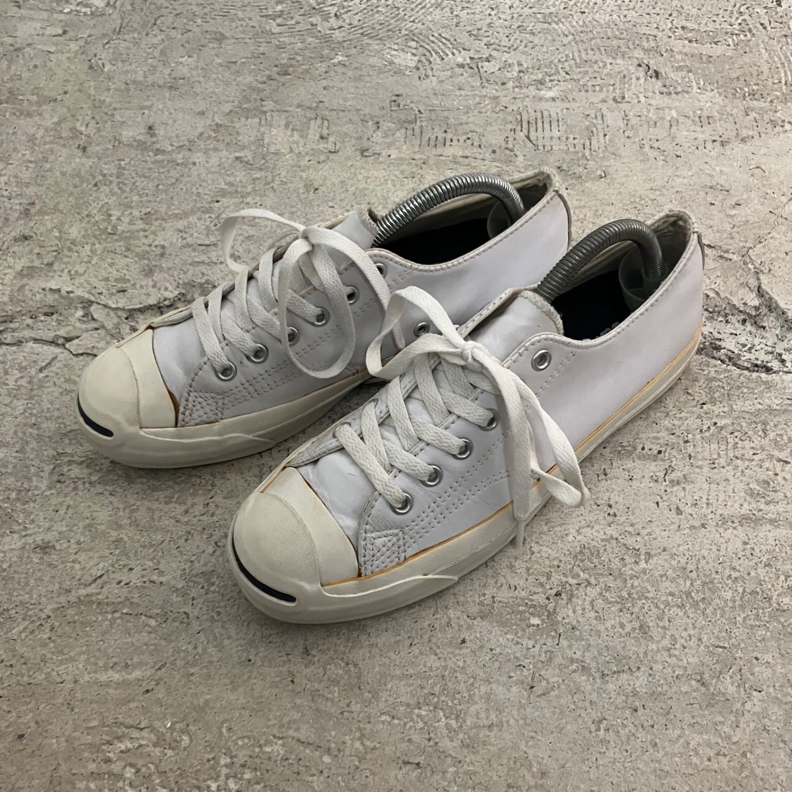 CONVERSE / コンバース ジャックパーセル レザー ホワイト 25cm - メルカリ
