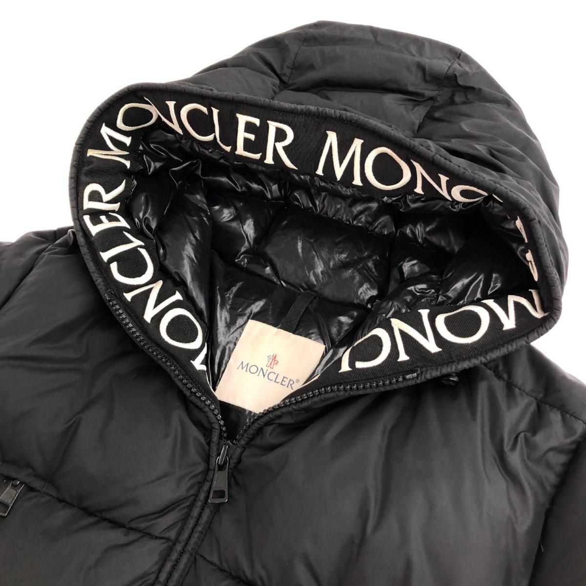 MONCLER モンクレール ダウンジャケット/MONTCLA　GIUBBOTTO サイズ:3 ロゴ刺繍 20年   ブラック メンズ / 241011012877 MONCLER モンクレール ダウンジャケット/MONTCLA GIUBBOTTO サイズ:3