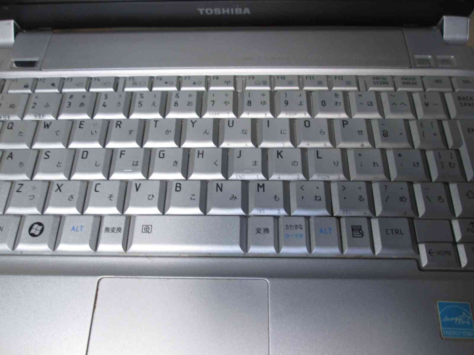 東芝 dynabook SS RX2 TK140E/2W【Core 2 Duo】 【Windows7世代のPC 