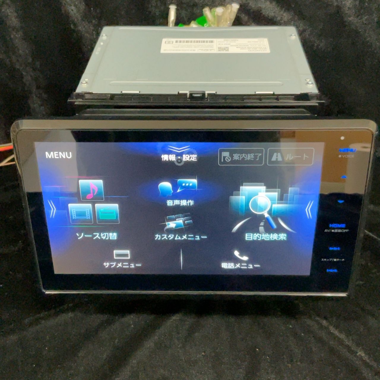 KENWOOD 彩速ナビ MDV-S811HDF フローティングモデル - メルカリ