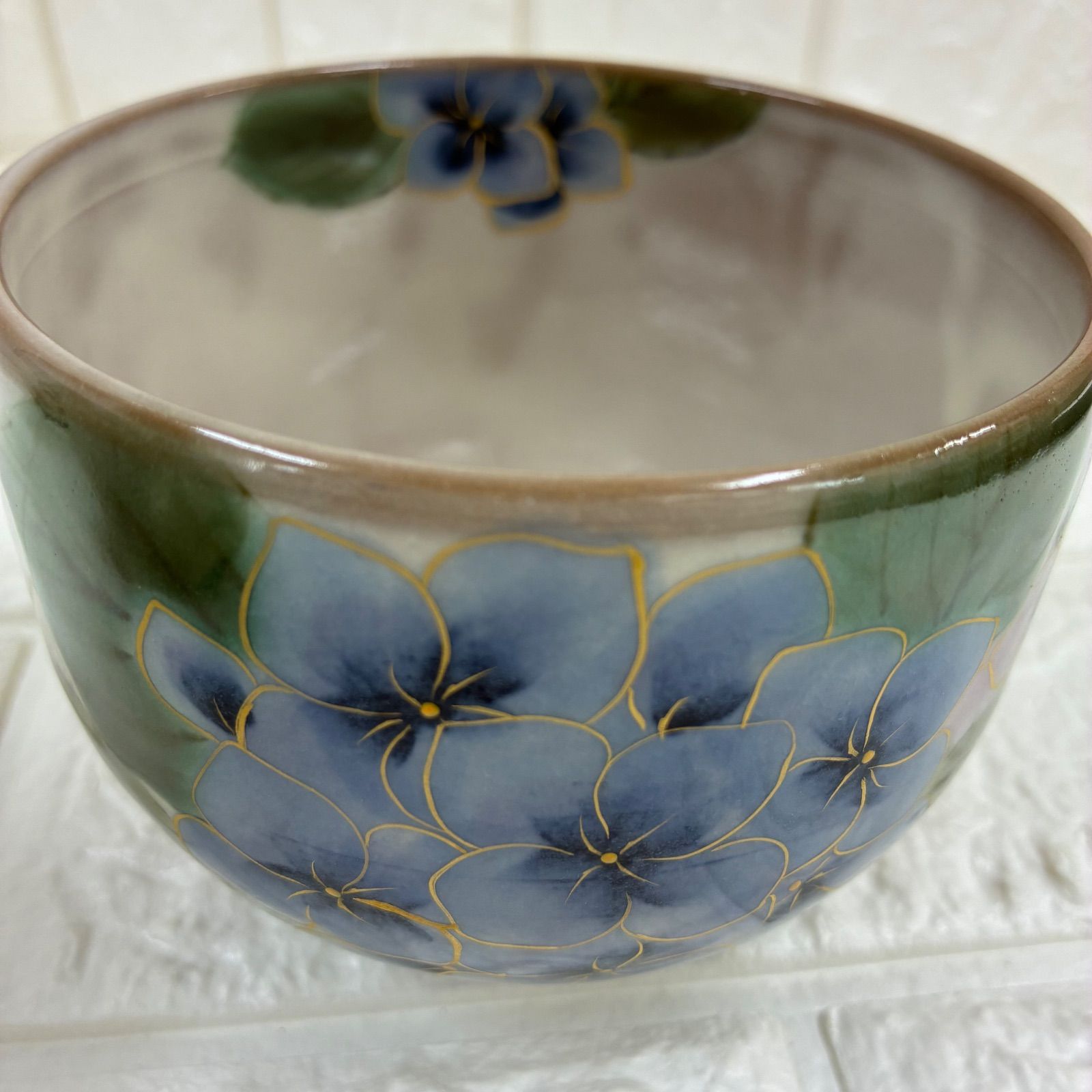 新品未使用】和食器 陶器 京焼 陶あん とうあん 茶碗 湯呑 小鉢 色絵 