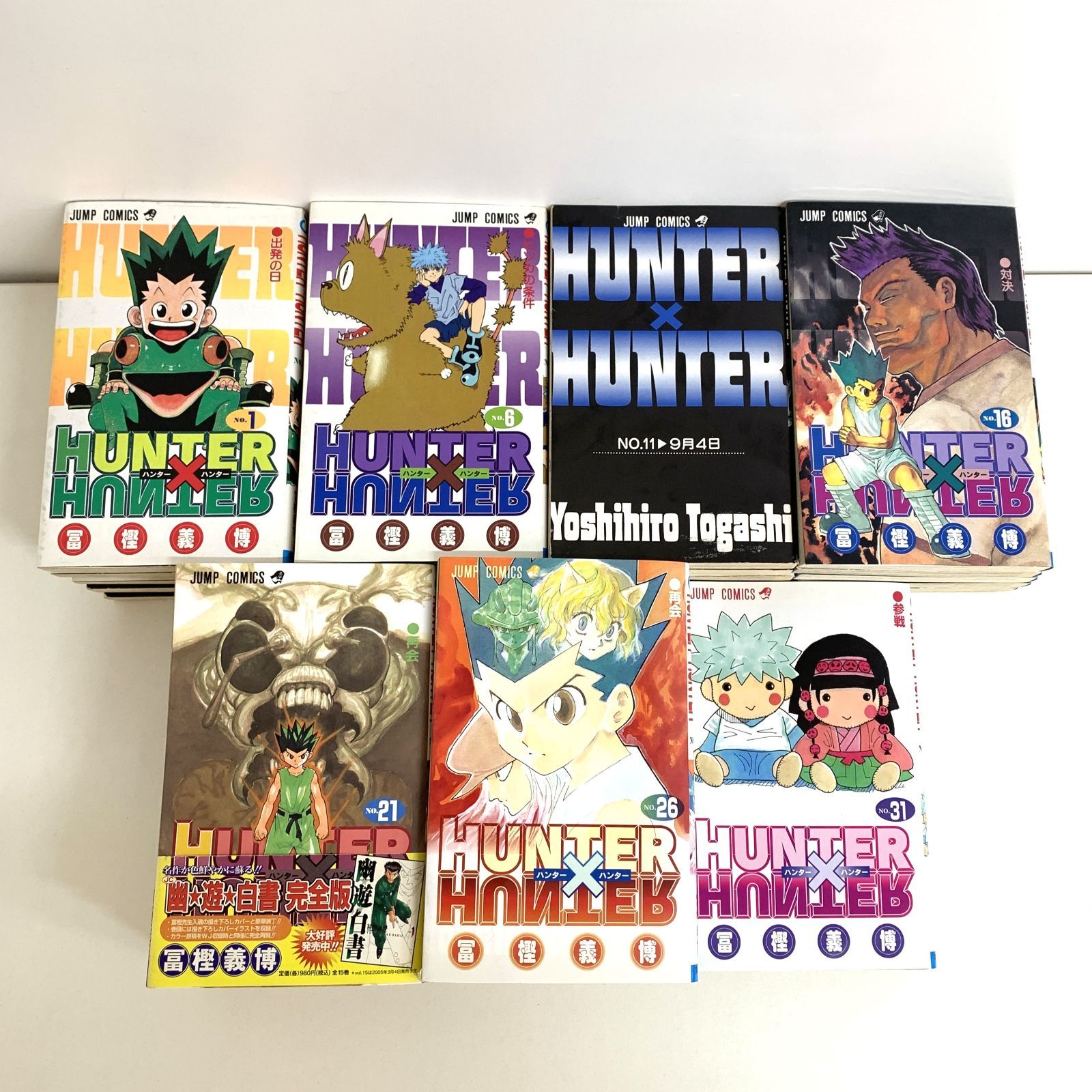 中古品】HUNTER×HUNTER 1~32巻 まとめ JUMP COMICS 集英社 ジャンプ