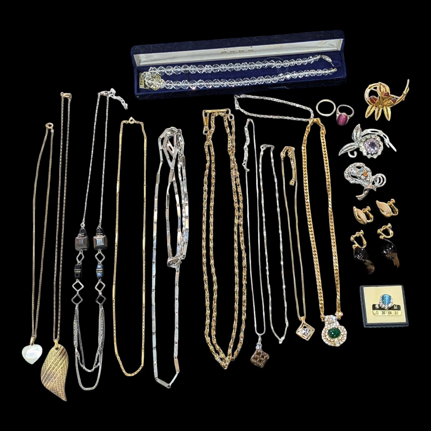 遺品整理まとめて□92】ジュエリー 20点 PTF SILVER MONET ニナリッチ