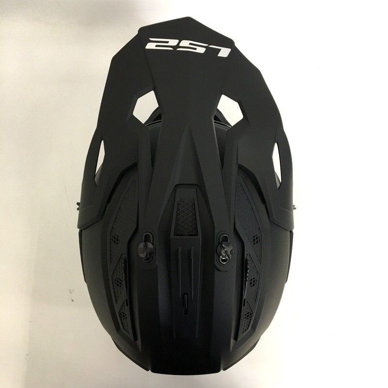 LS2 MX708 FAST2 オフロードヘルメット Lサイズ マットブラック