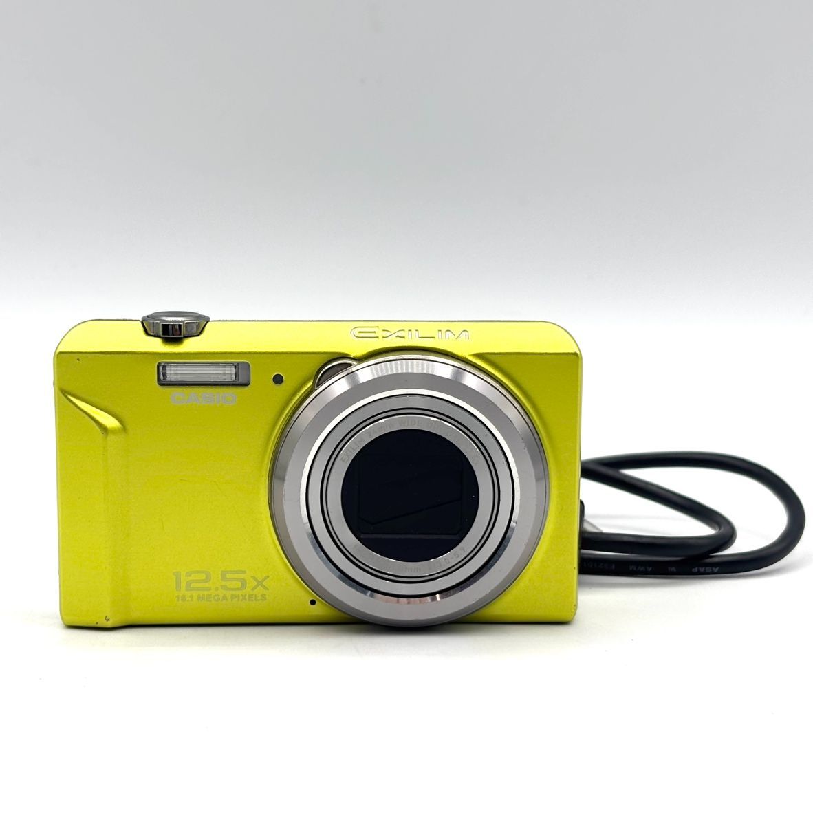 え沖】CASIO EXILIM EX-ZS150 コンパクトデジタルカメラ イエロー 1610 
