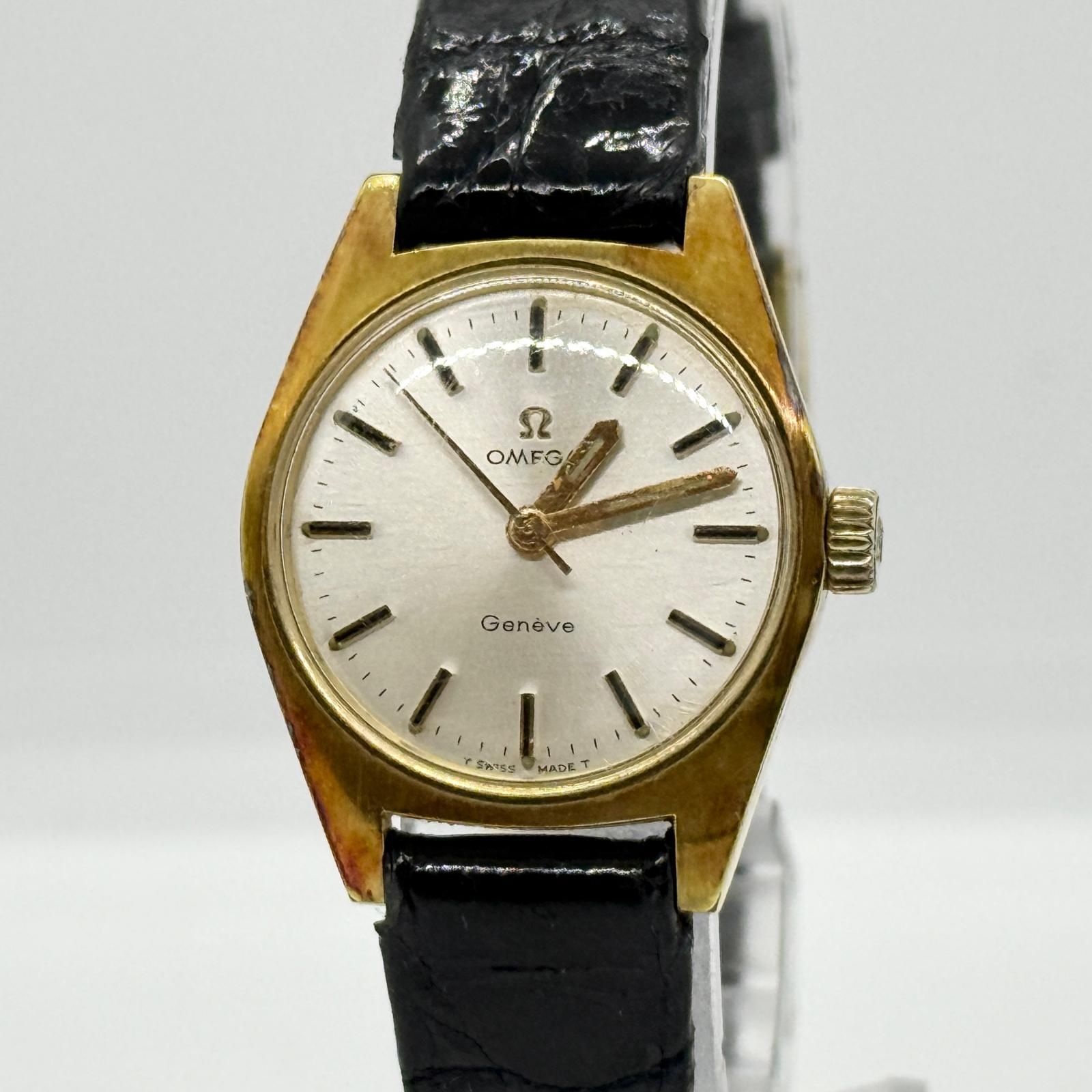 OMEGA オメガ ジュネーブ シルバー 手巻き レディース ヴィンテージ 