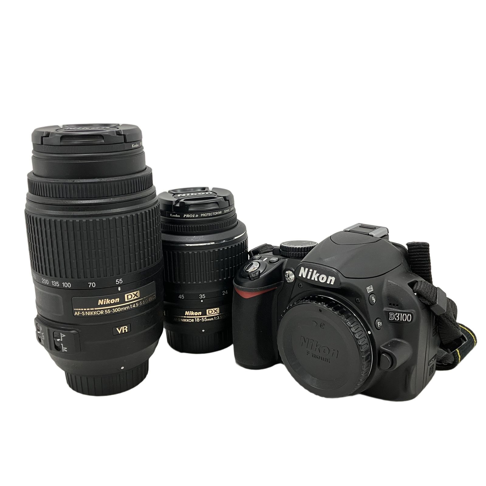 ジャンクNIKON D3100 ダブルレンズキット ☆ジャンク品 ⁄ NIKON D3100