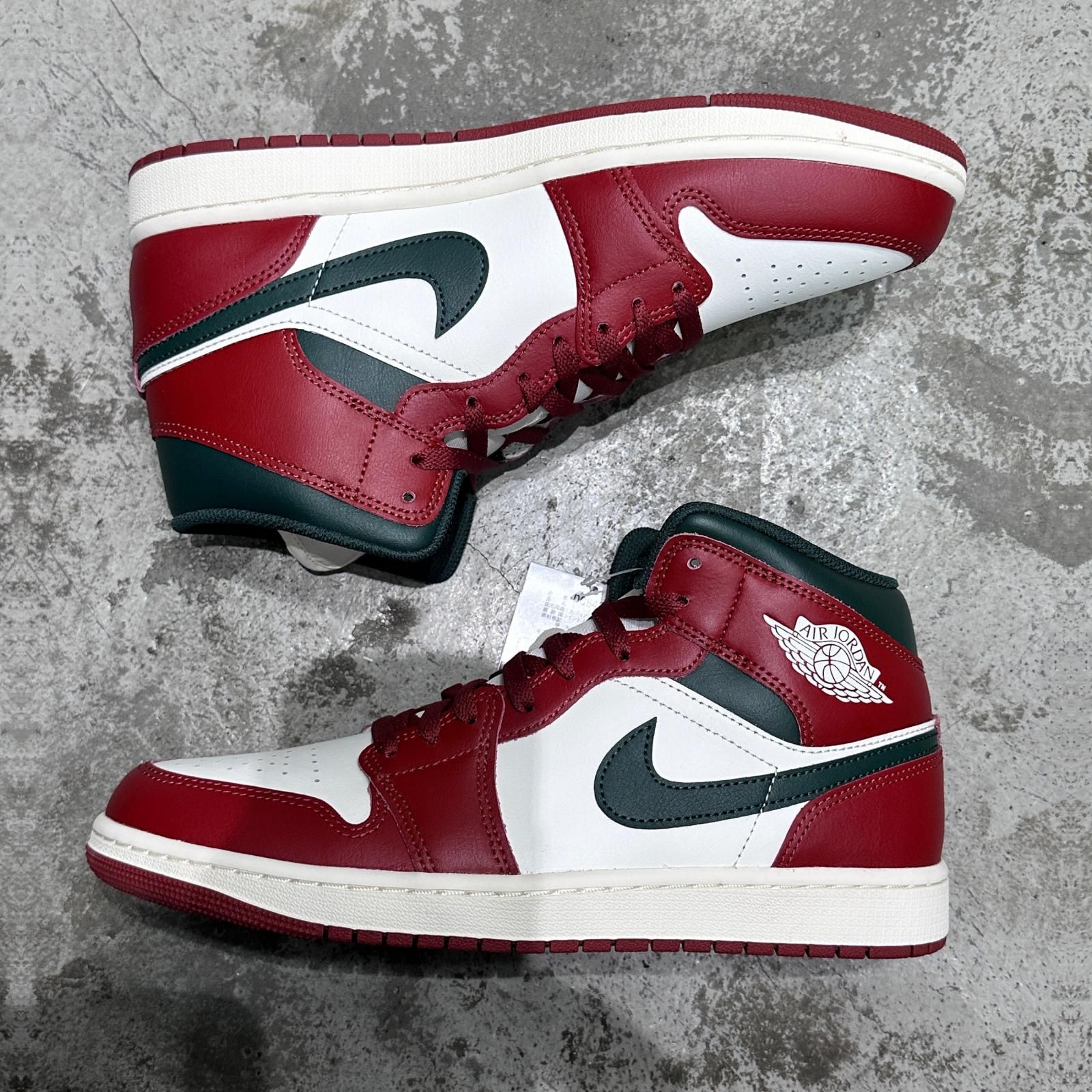 未使用 NIKE Air Jordan 1 Mid Pure Platinum エアジョーダン1 ミッド 