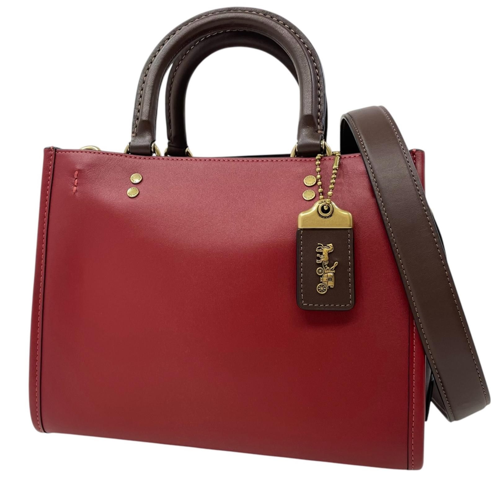 レディース 【】COACH | コーチ ローグ 25 カラーブロック 3way 