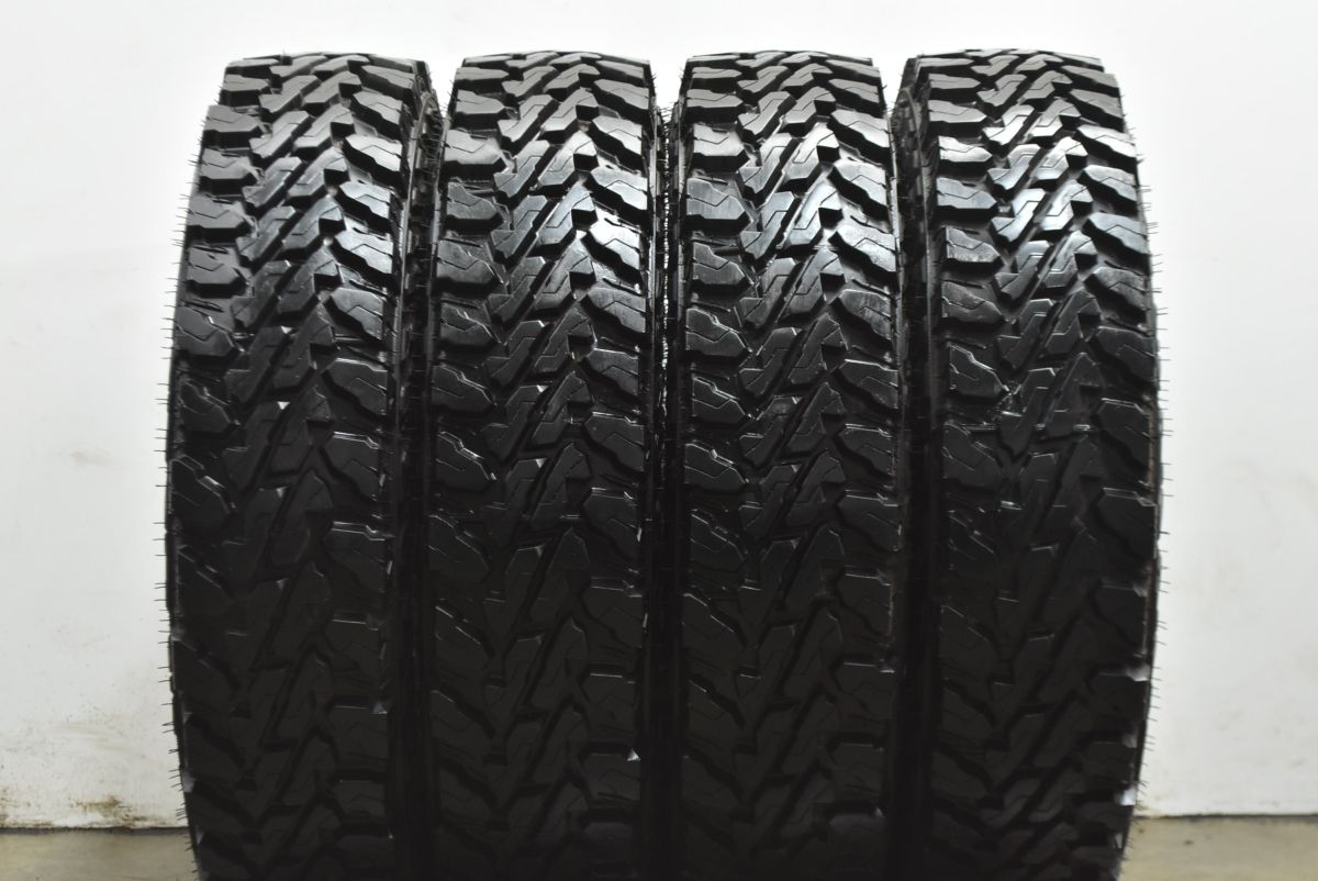 ジムニー用】185/85R16 GEOLANDAR タイヤ＋ホイール4本セット バリ溝 