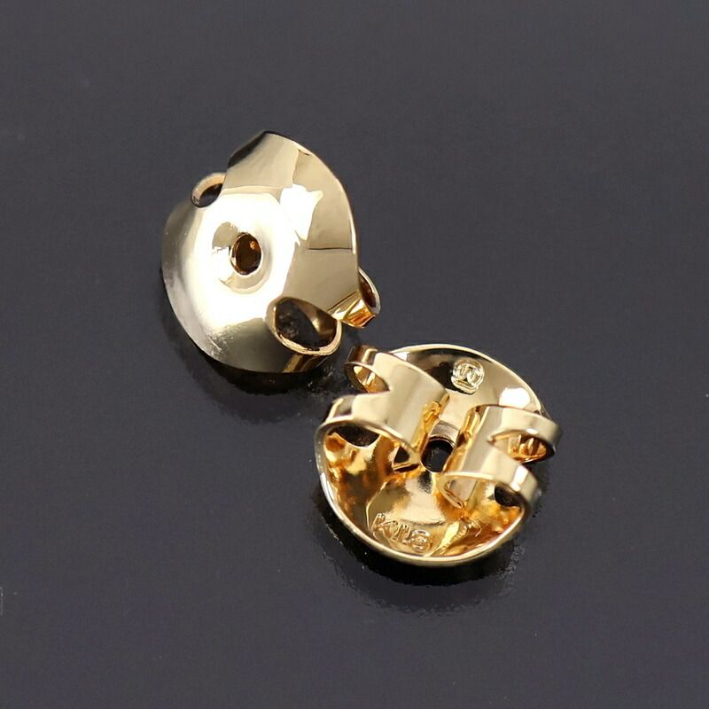 ミキモト ピアス K18YG パール 4.1mm 4.2mm フラワーモチーフ 花