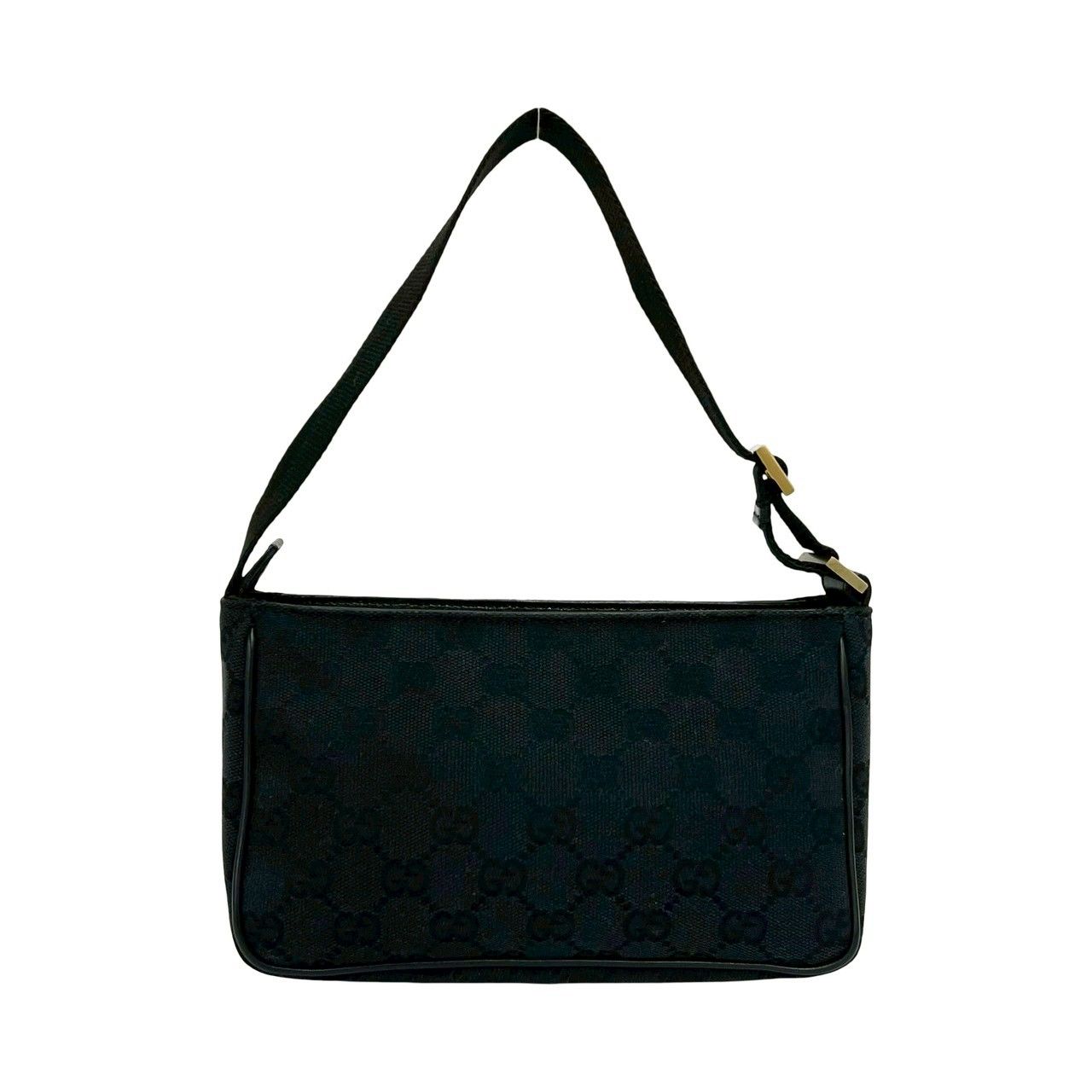 極 美品 GUCCI グッチ GGキャンバス レザー 本革 ミニ