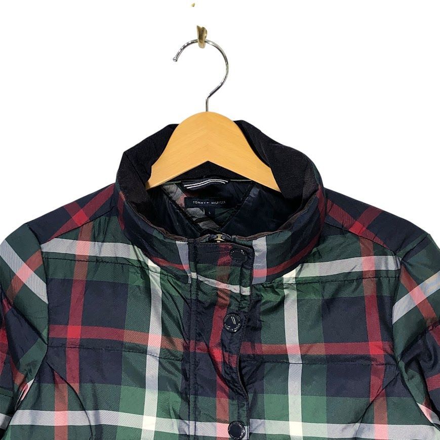 TOMMY HILFIGER トミーヒルフィガー 中綿 チェック柄 ダブルジップ 