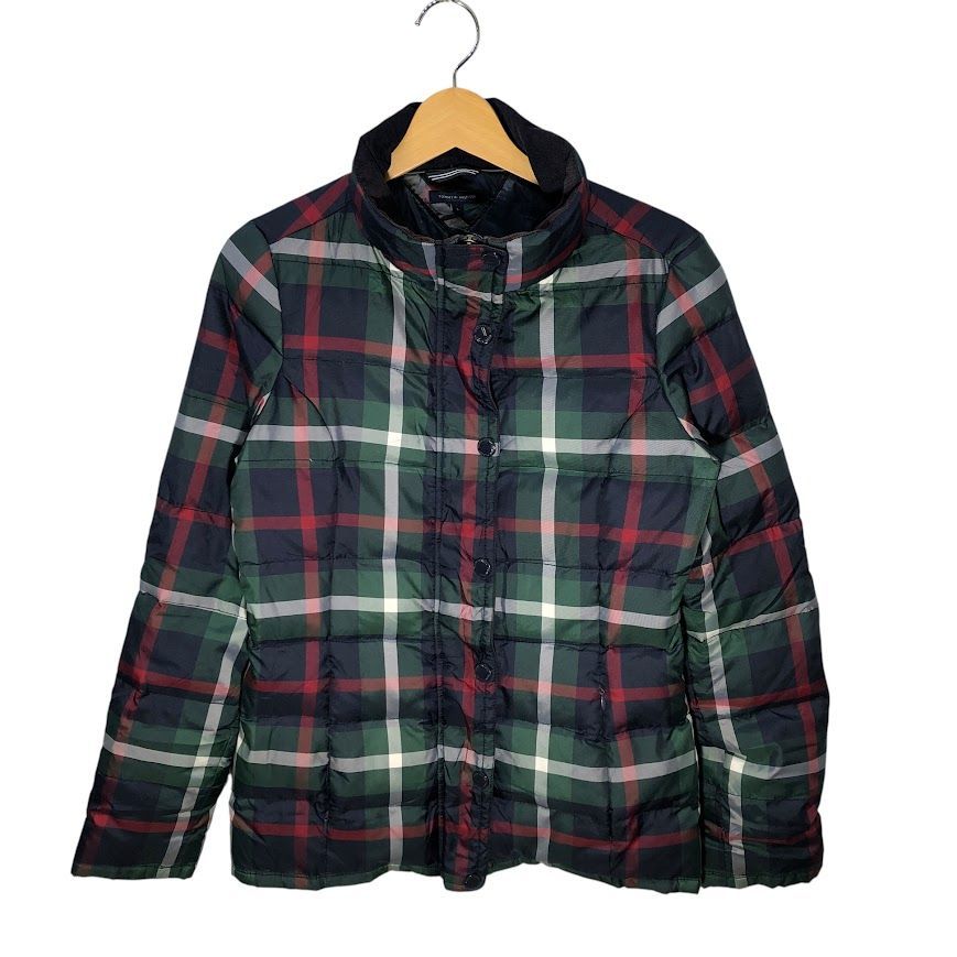 TOMMY HILFIGER トミーヒルフィガー 中綿 チェック柄 ダブルジップ 