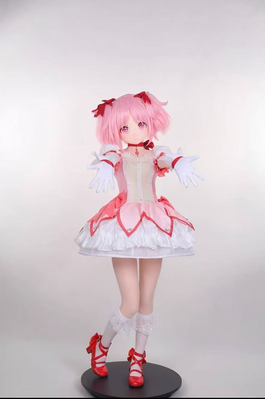 鹿目まどか　着ぐるみ　マスク　kigurumi 全頭面鍵付き まどマギ 鹿目まどか kigurumi着ぐるみマスク コスプレ