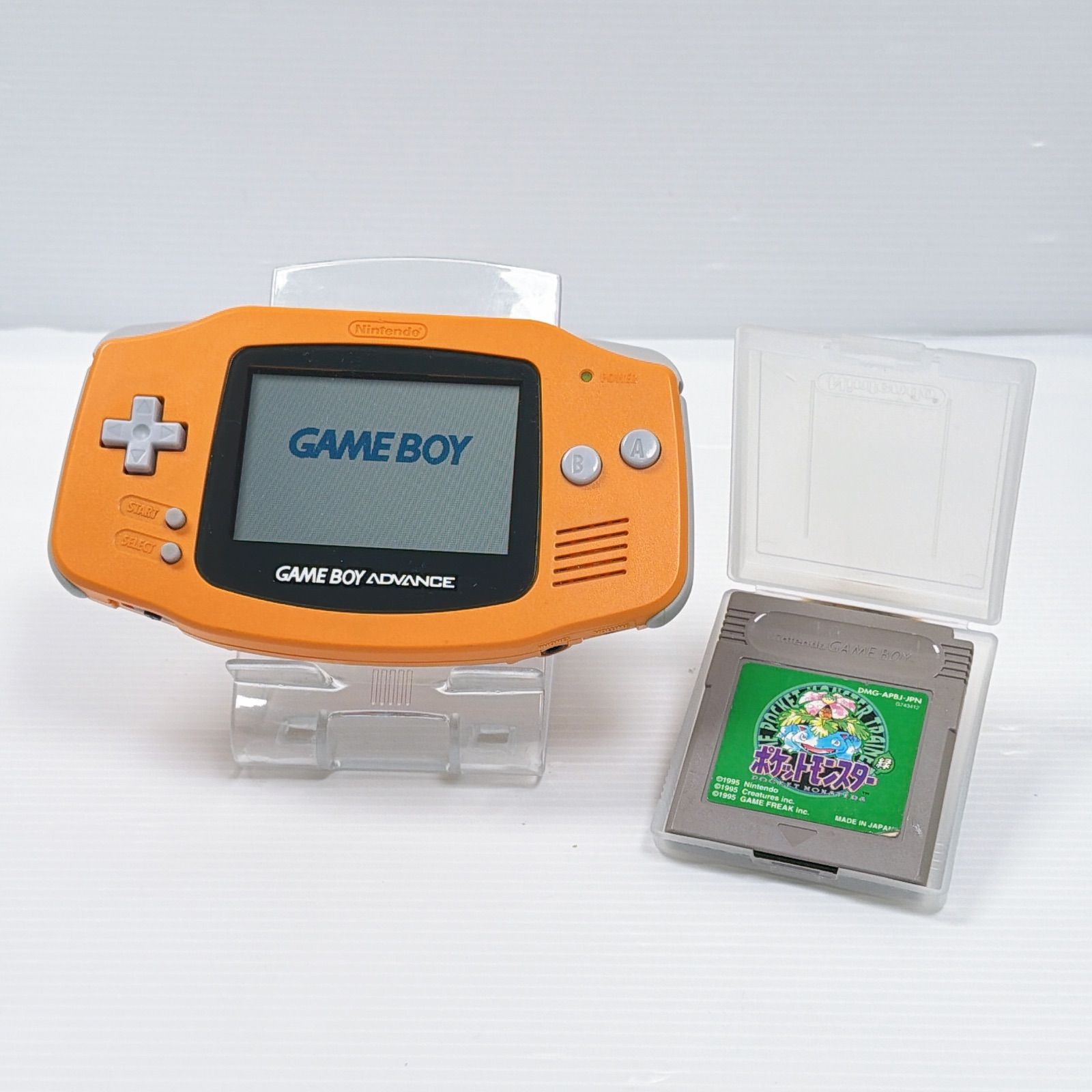 美品 ゲームボーイアドバンス オレンジ 動作確認済み 
