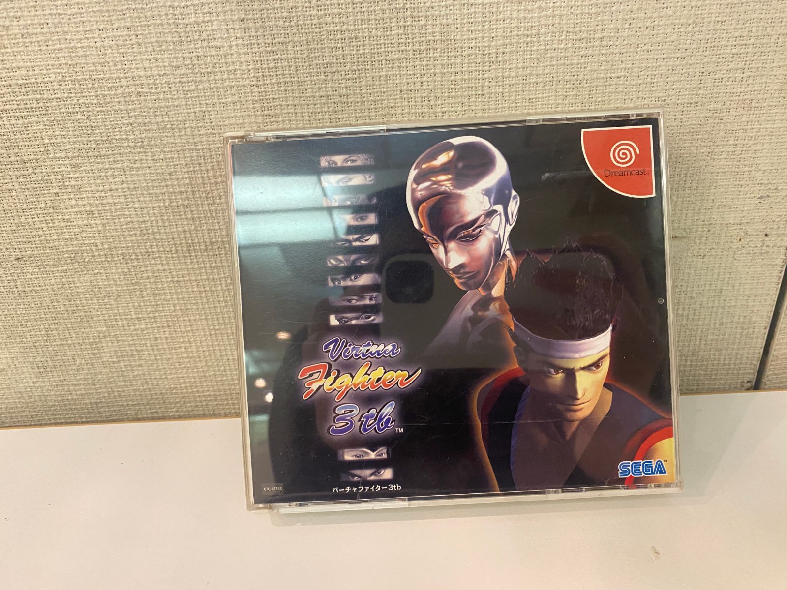 DC ドリームキャスト セガ『バーチャファイター3tb 』デカジャケット 中古即納』{DC} バーチャファイター3tb(Virtua Fighter 3 team battle