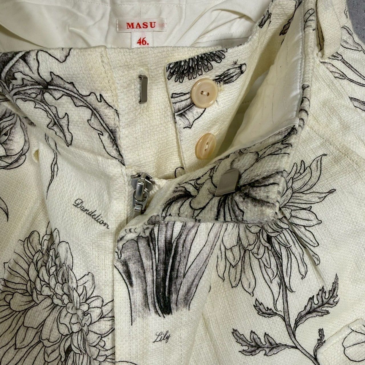 お買い得 『MASU』エムエーエスユー (46) グランジボタニカルショーツ