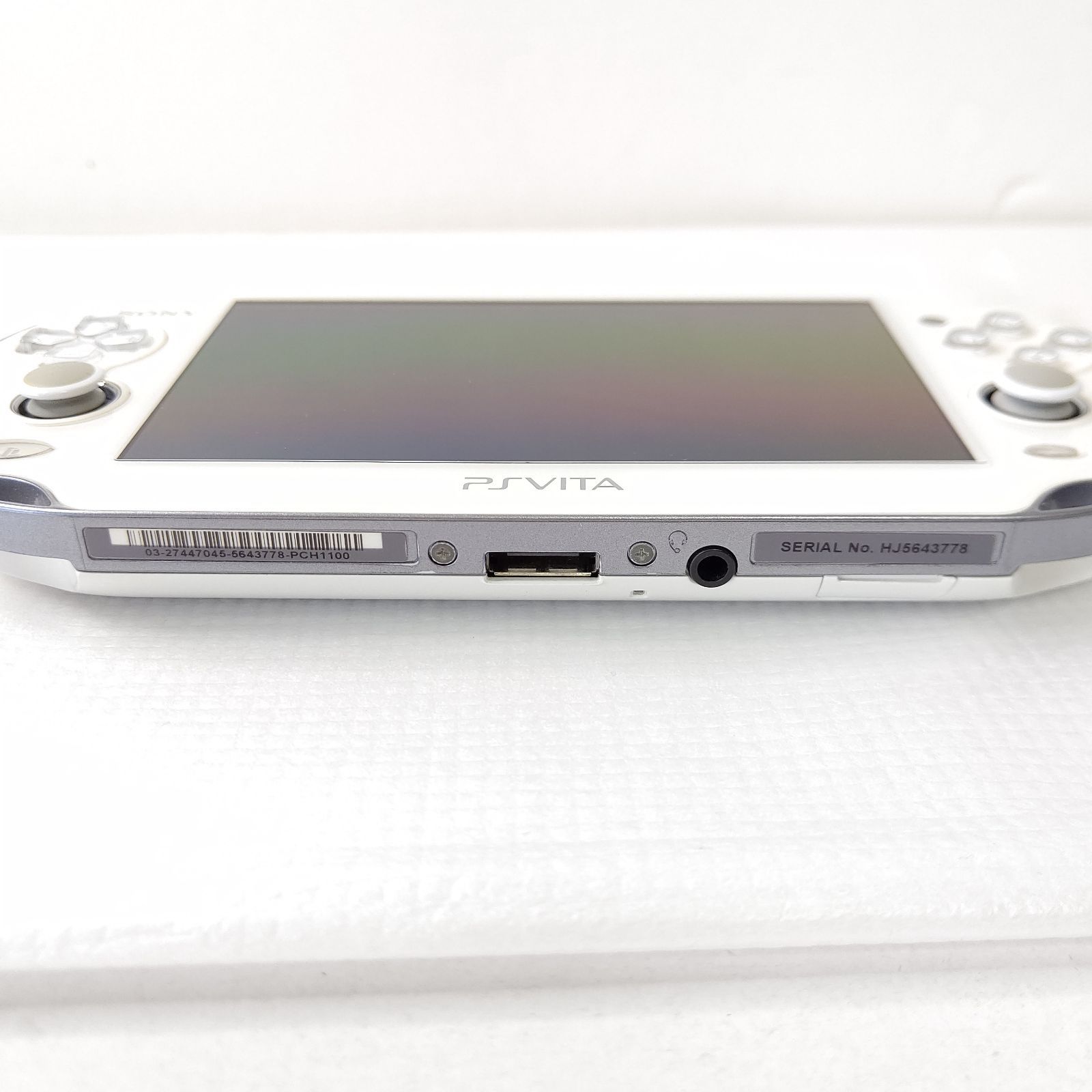極美品 ソニー PSvita pch1100 クリスタルホワイト セット ゲーム 