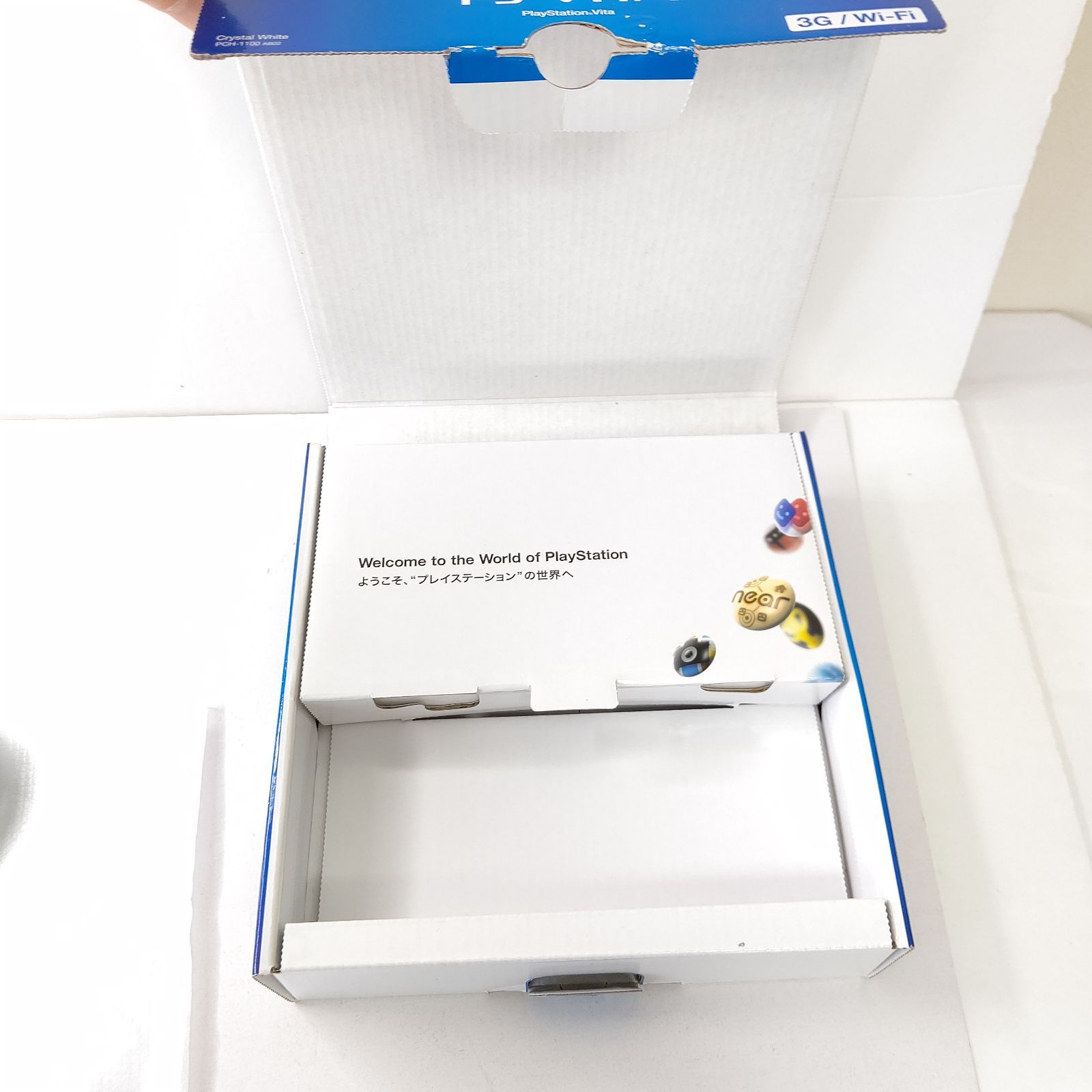 極美品 ソニー PSvita pch1100 クリスタルホワイト セット ゲーム 