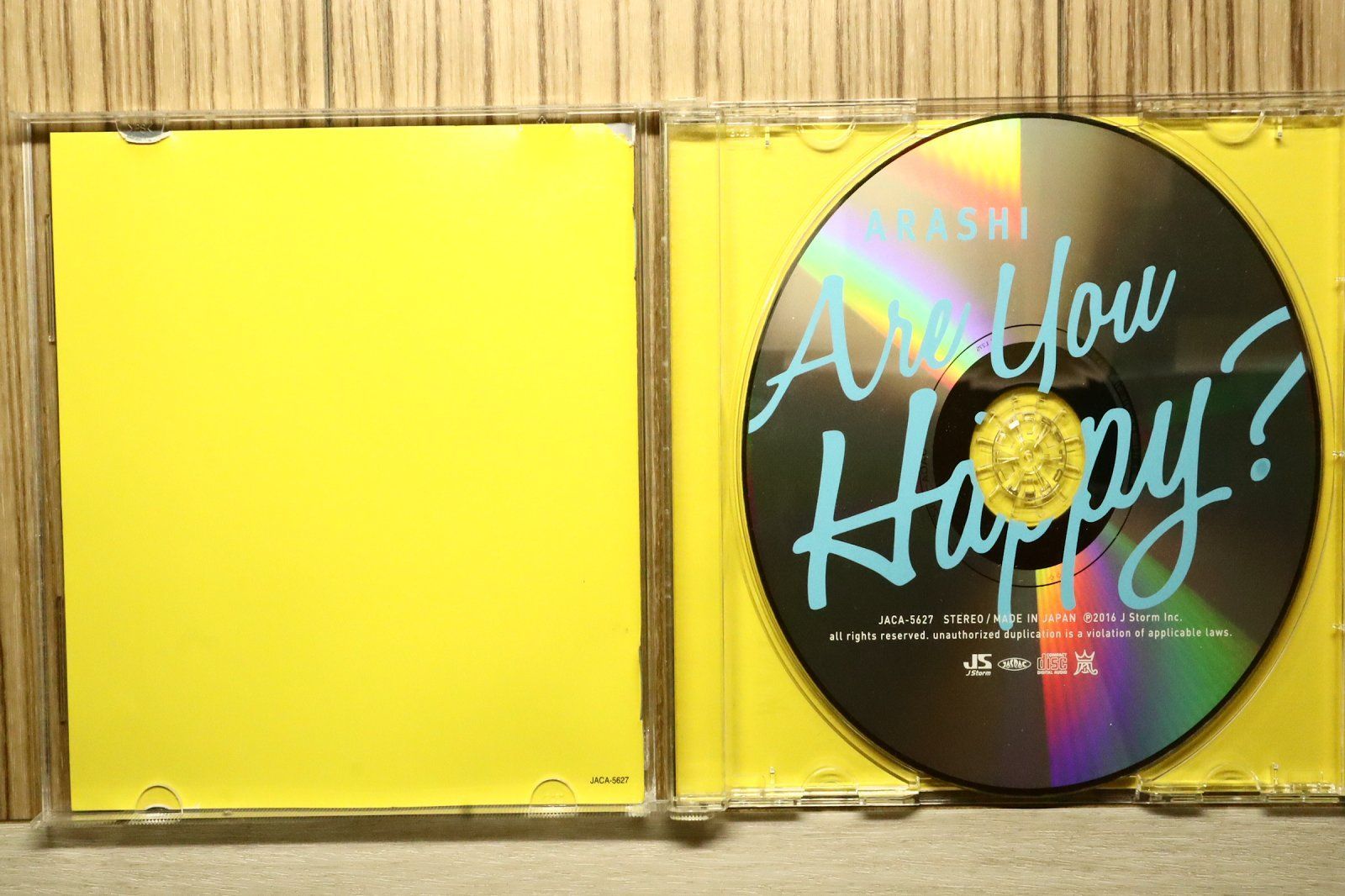 国内盤CD☆嵐/Arashi□ Are You Happy～(通常盤) 【JACA5627