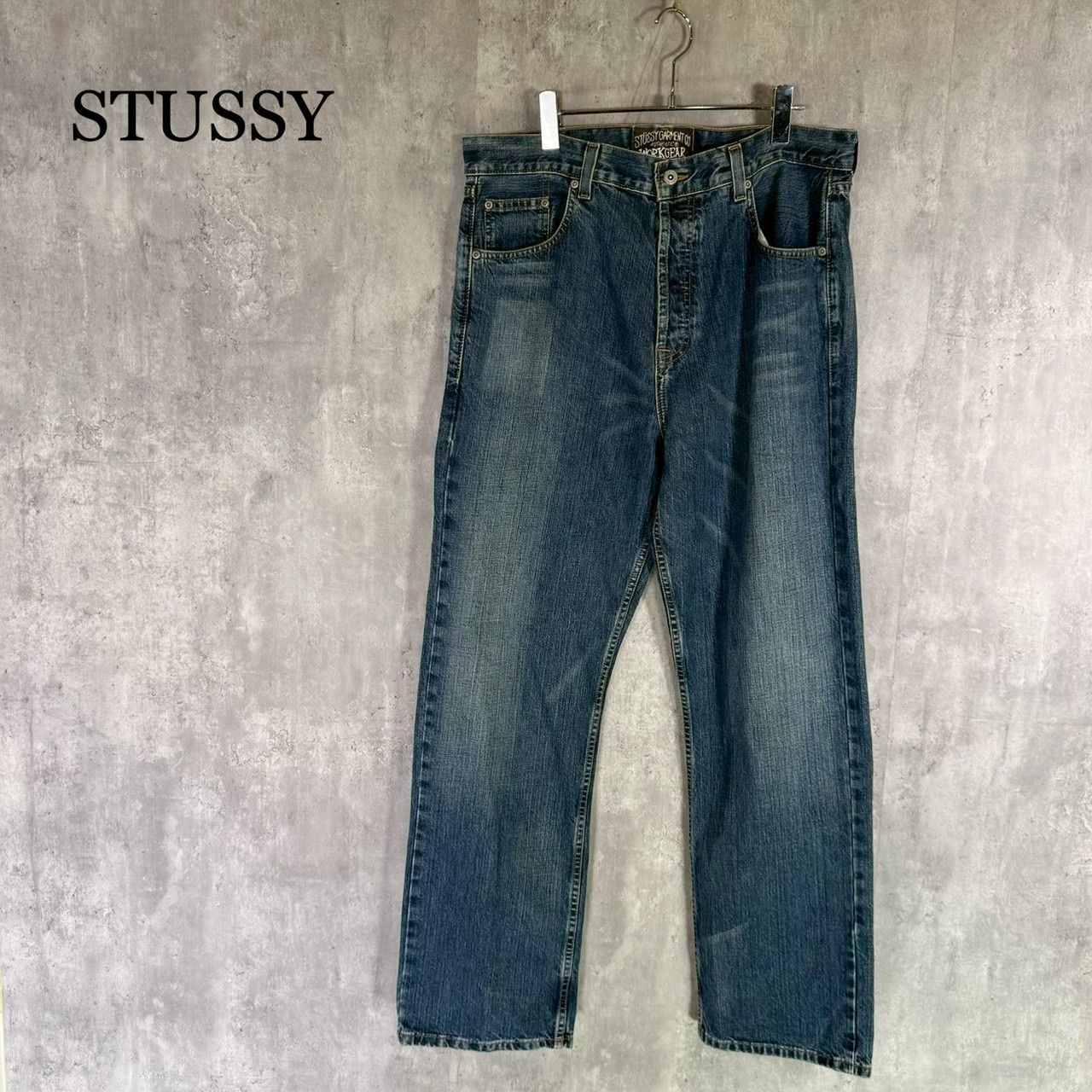 大得価，定番人気】 『STUSSY』ステューシー (36)ワークギアデニム
