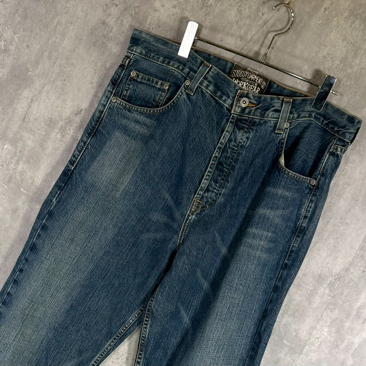 STUSSY』ステューシー (36)ワークギアデニム - メルカリ