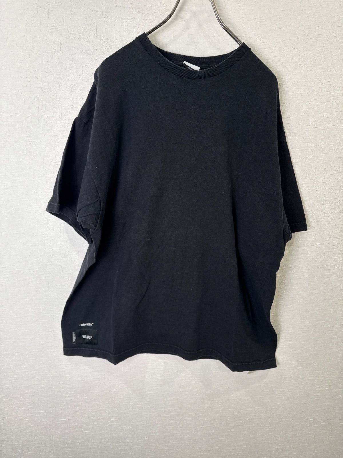 S00578 WTAPS｜ダブルタップス｜Tシャツ｜ロゴプリント｜ブラック 