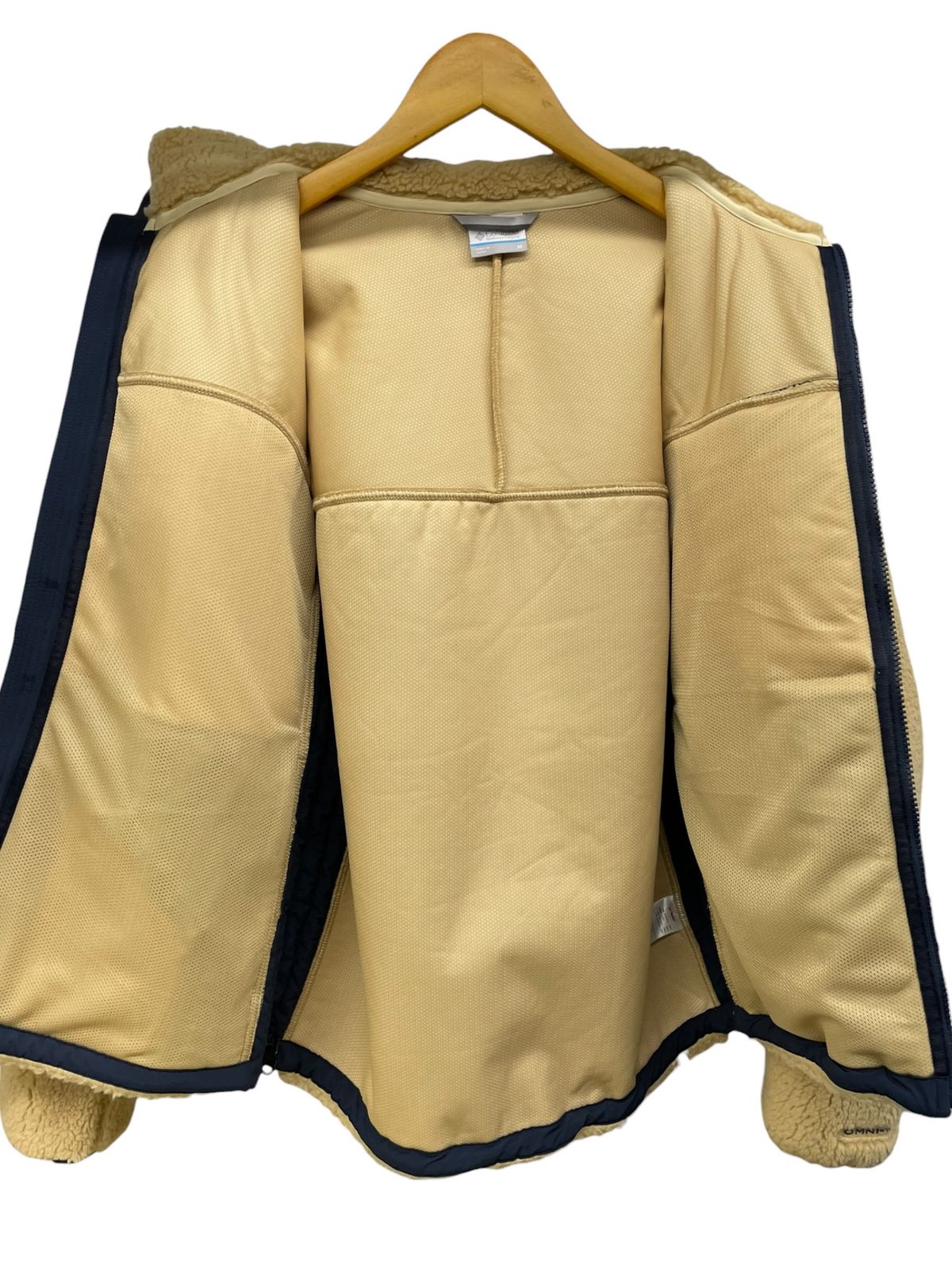 メンズ 【即購入OK】Columbia ボア ジャケット ベージュ コロンビア