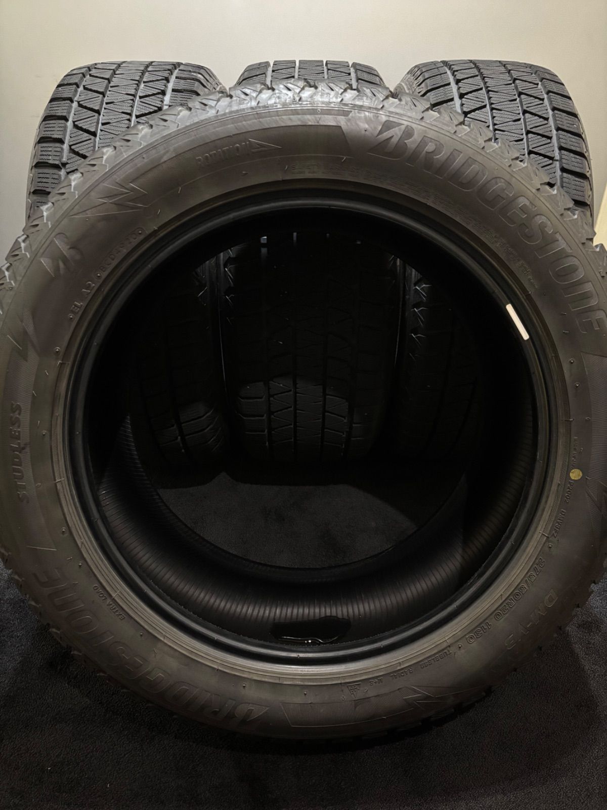 ☆275/50R20 BRIDGESTONE/DM-V3 20年製 スタッドレス 4本 ブリヂストン 