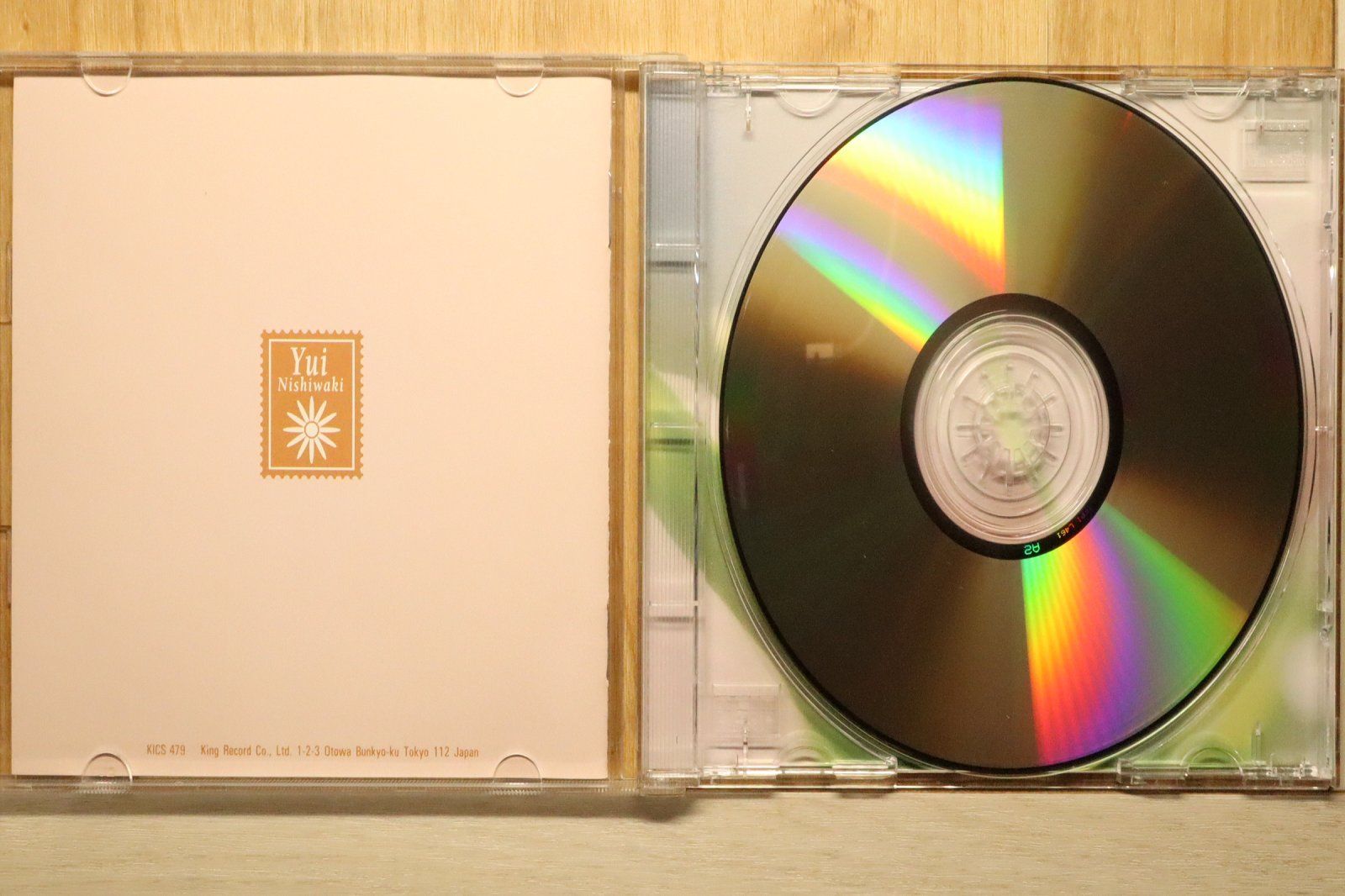 国内盤CD☆西脇唯/Yui Nishiwaki□ 恋していた時間が忘れるための時間