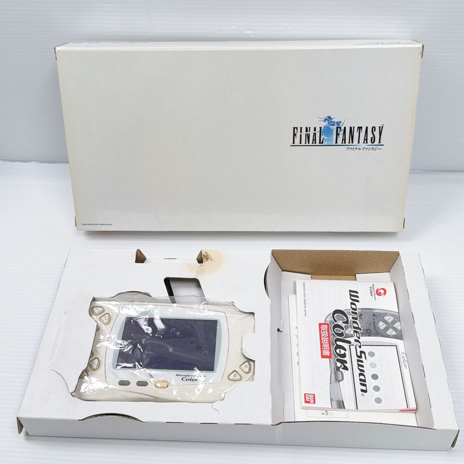 ジャンク品 ワンダースワンカラー ファイナルファンタジー WSC-001