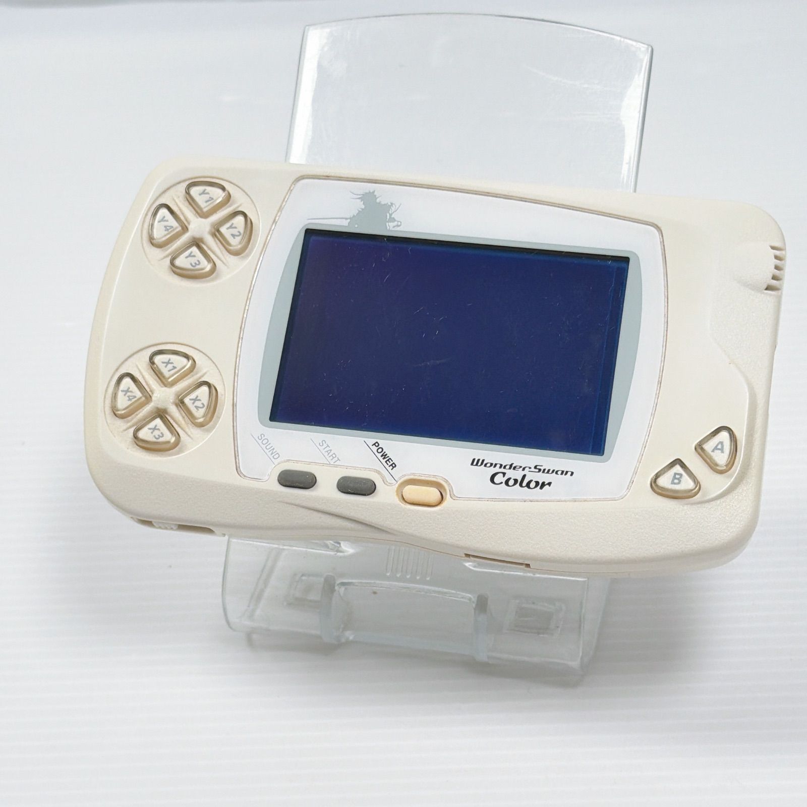 ワンダースワンカラー 本体 パールブルー メンテナンス済 テレビゲーム 