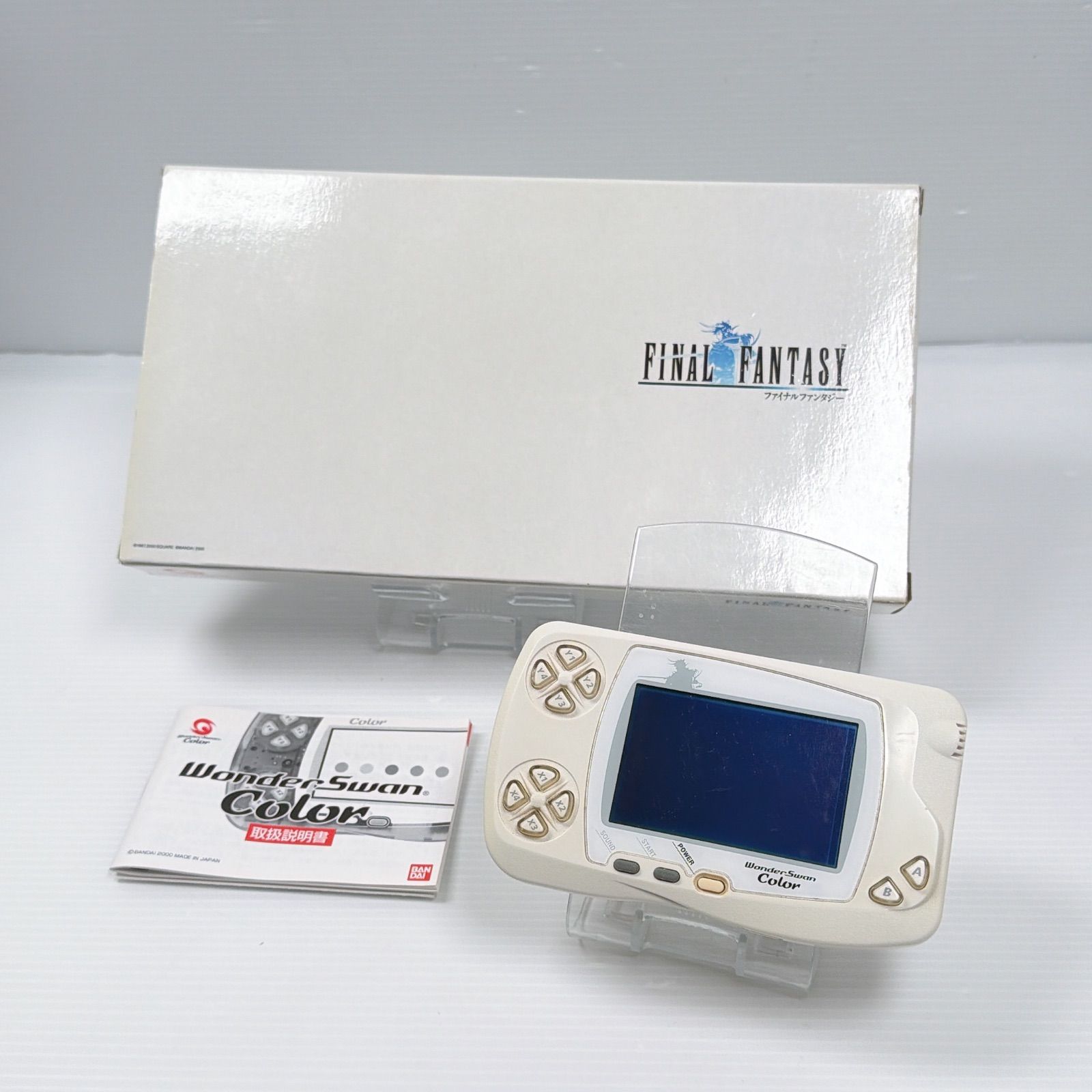 ジャンク品 ワンダースワンカラー ファイナルファンタジー WSC-001 