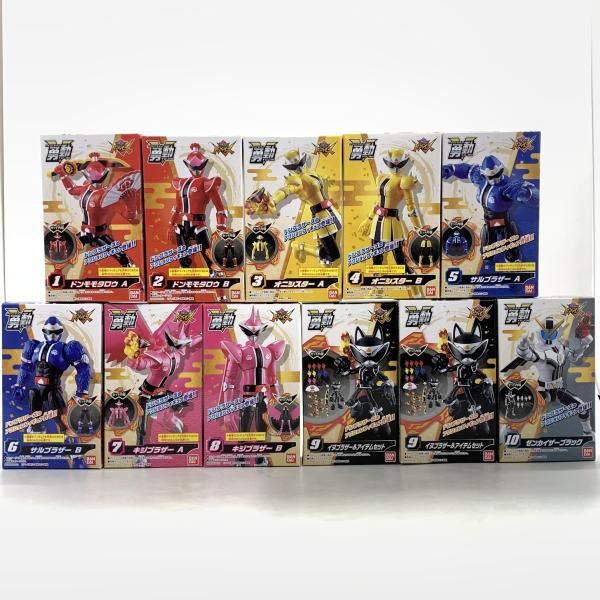 中古】未開封）暴太郎戦隊ドンブラザーズ 勇動 全10種計11個セット[10