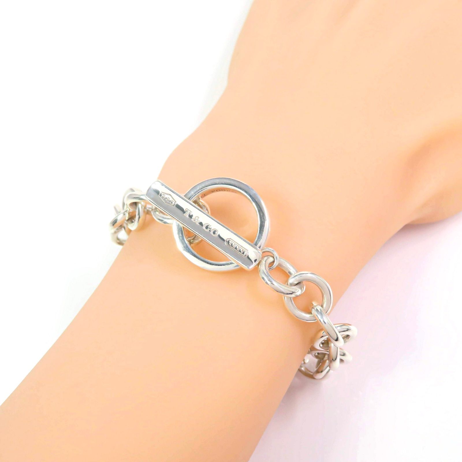 TIFFANY&Co ティファニー SV925 トグル 1837 ブレスレット シルバー