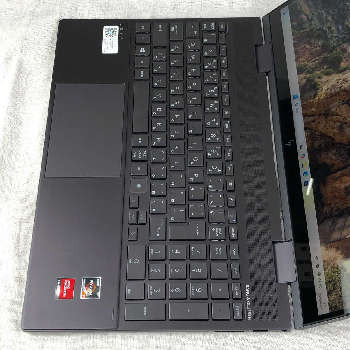 ジャンク HP ENVY x360 Ryzen7 16GB 512GB - メルカリ