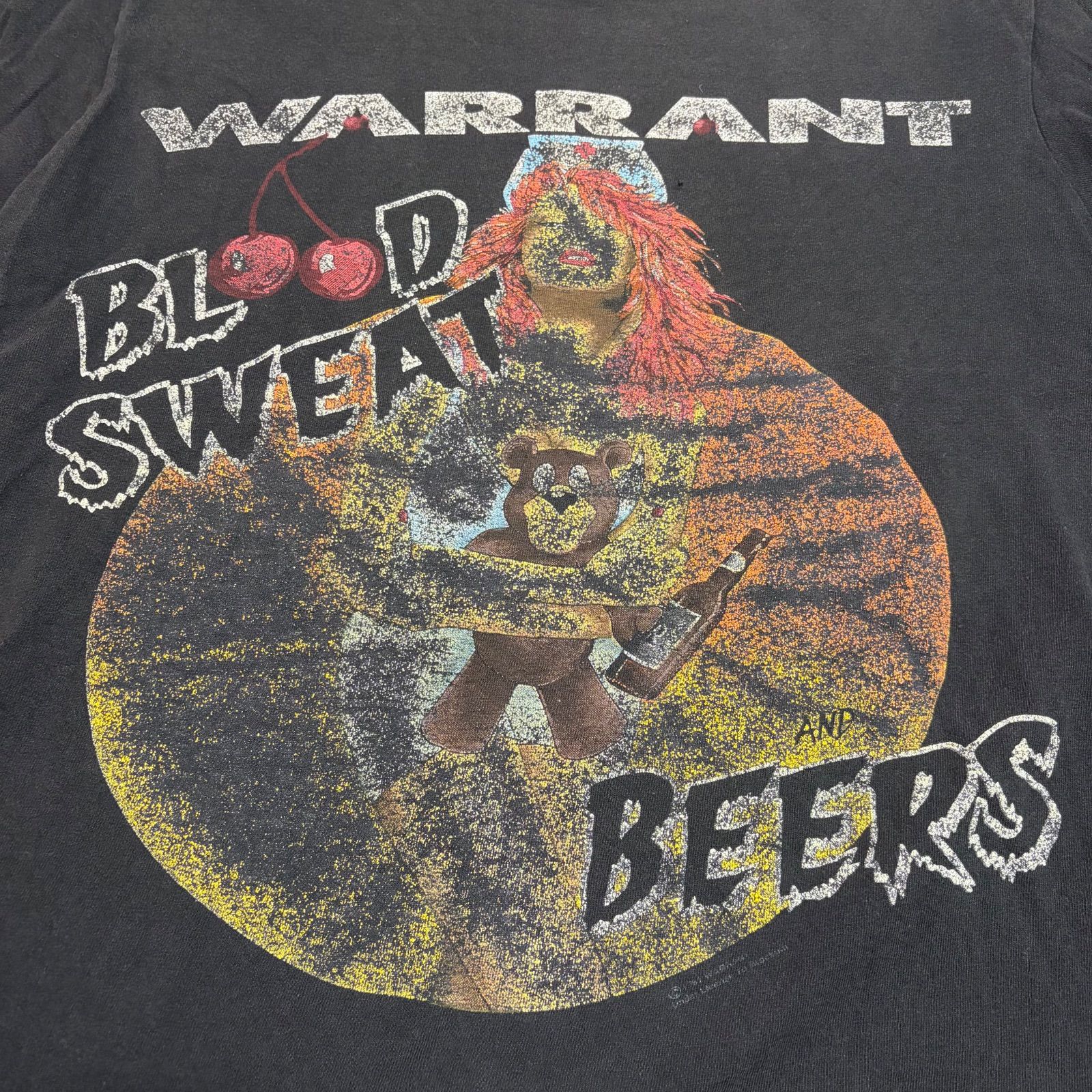 Warrant Blood, Sweat, and Beers tee | TShirtSlayer TShirt and