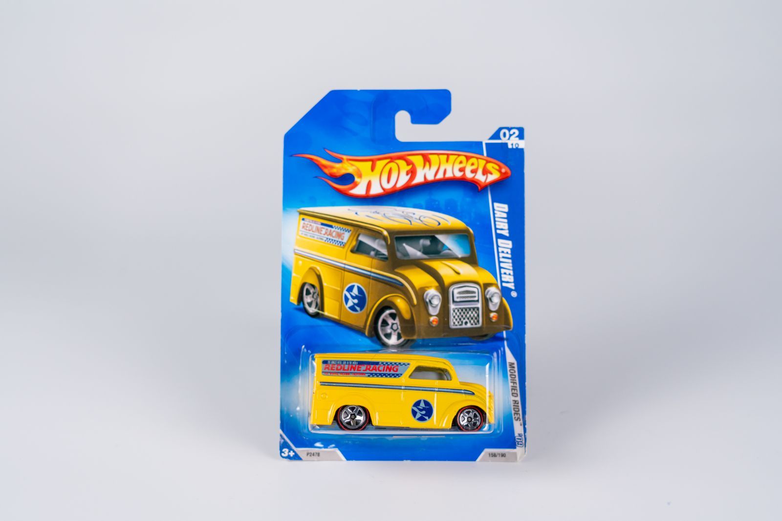 Hot Wheels - Modified Rides / Dairy Delivery - Yellow - 1/64