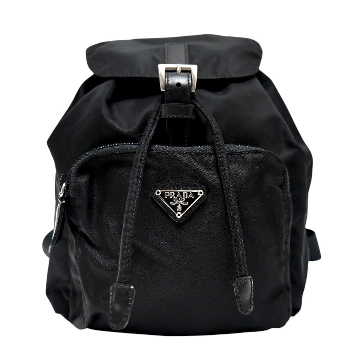 驚き価格 PRADA ナイロン ミニリュック ブラック 黒 レザー 【公式通販】