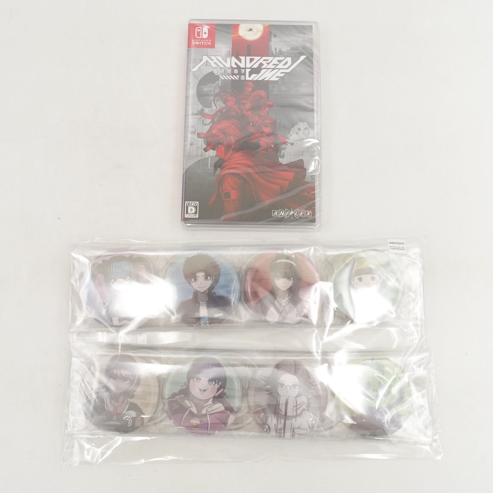 Nintendo Switch HUNDRED LINE 最終防衛学園 ゲームソフト 同梱特典 