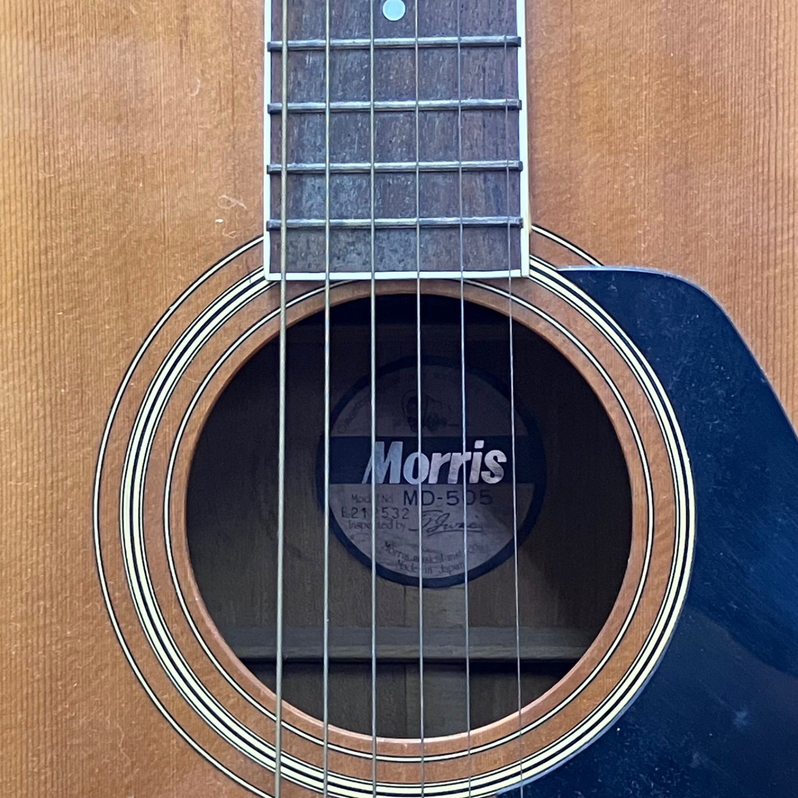 O アコースティックギター Morris モーリス MD-505 - メルカリ